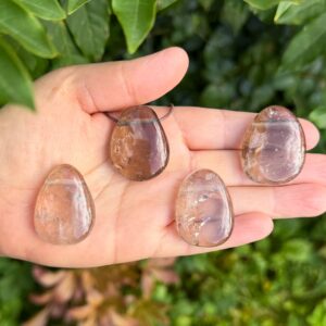 MERKABA Kette Transparenter Rauchquarz