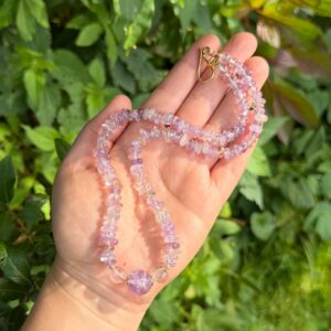 INTUITIVE KLARHEIT Ametrin • Amethyst • Bergkristall • vergoldet