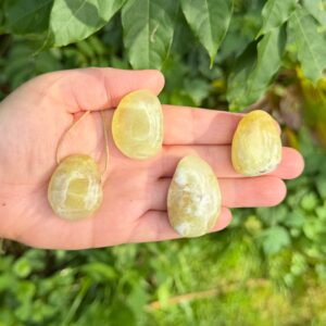 MERKABA Kette mit Prehnit • A-Qualität